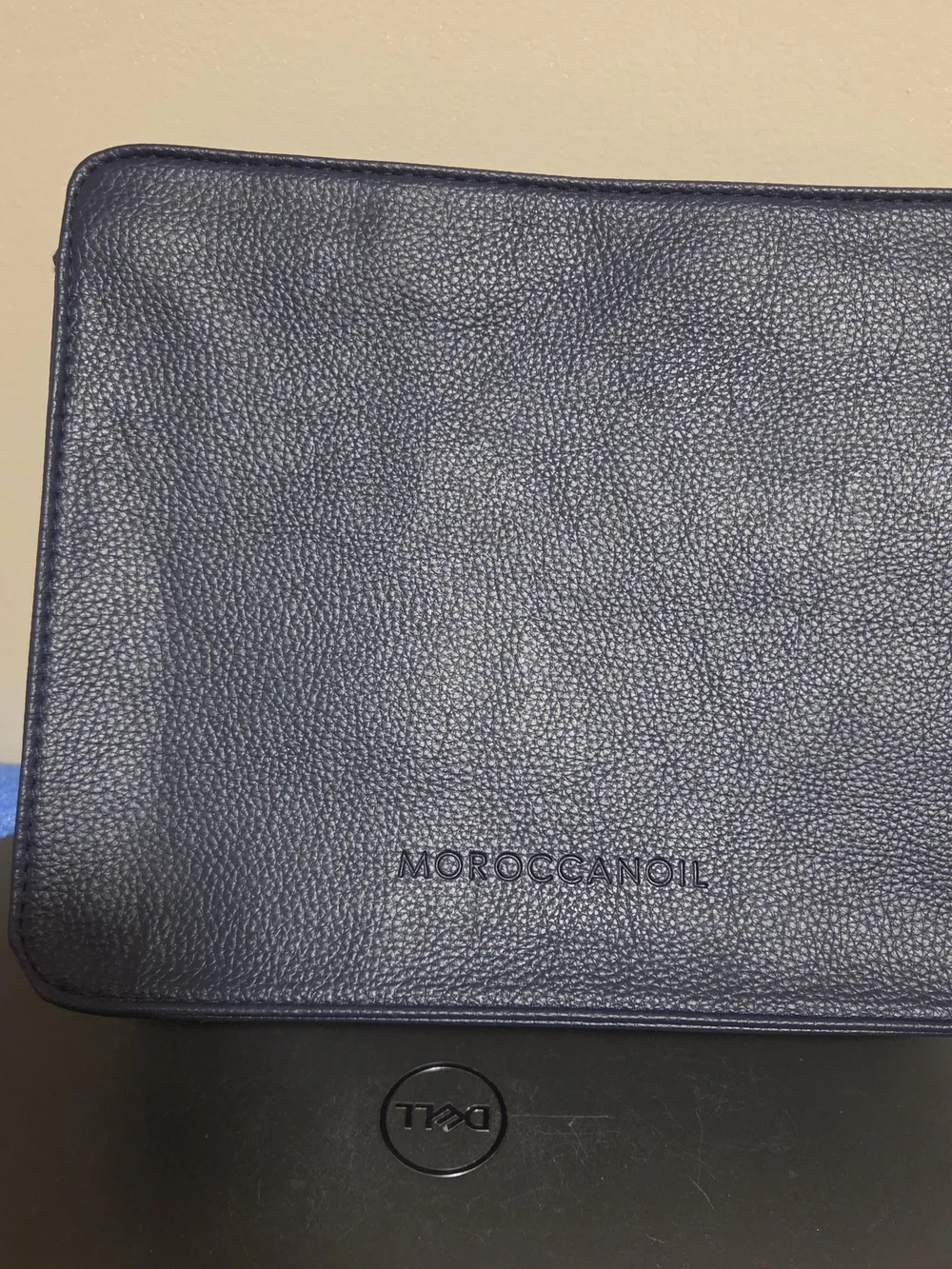 Moroccanoil black leather